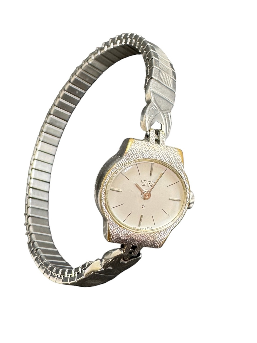Vintage Citizen Watch Dainty Ladies Silver Tone Small Womens